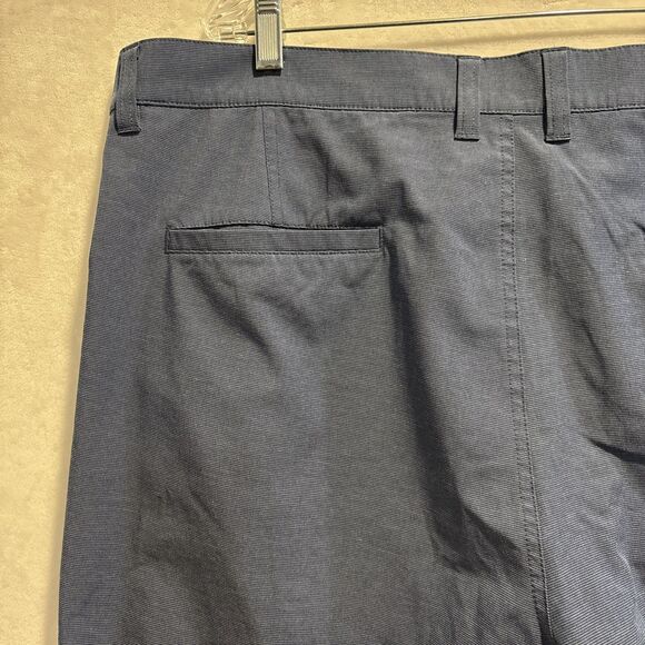 Travis Mathew Size 42 Blue Polyester Blend Performance Shorts Golf 10” Inseam - Picture 8 of 14